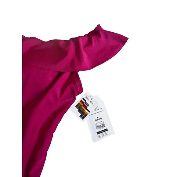 TIME AND TRU fuchsia tank top size L - Picture 6 of 6